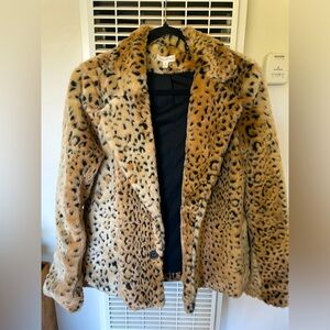 Cutest leopard print coat